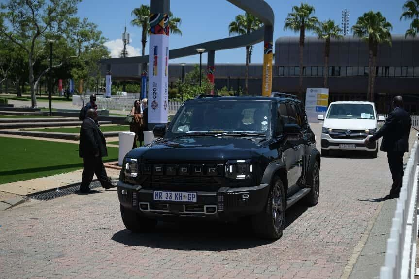 jetour t2 served as official vehicle for g20 south africa 2025