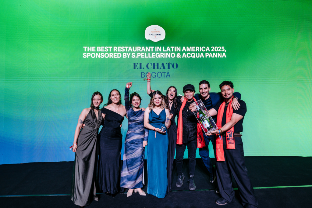 el chato in bogotÁ takes the no.1 spot in latin america's 50 best restaurants 2025