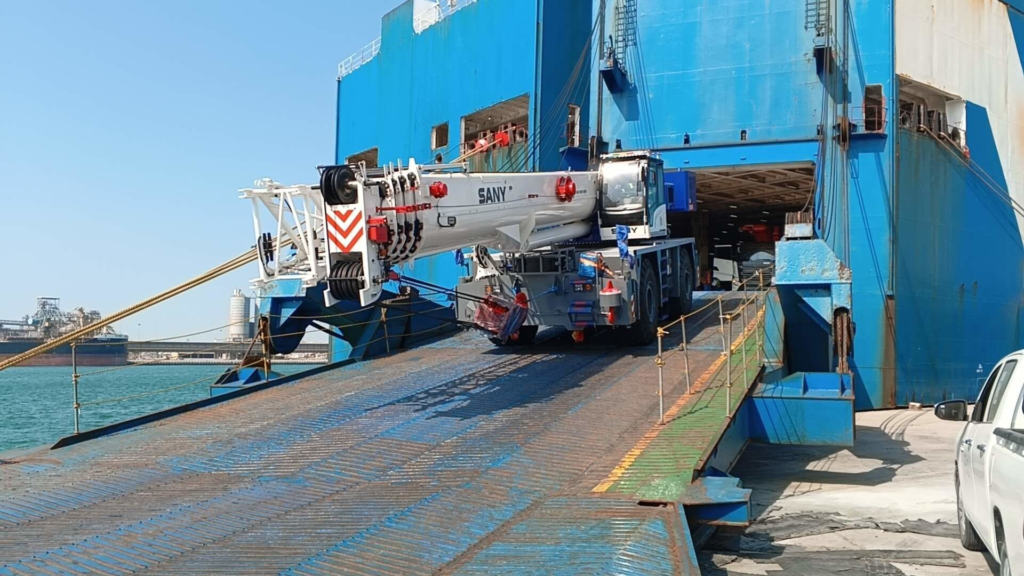 sany officially launches dubai regional supply center, marking a key milestone in the optimization of the group's overseas logistics network