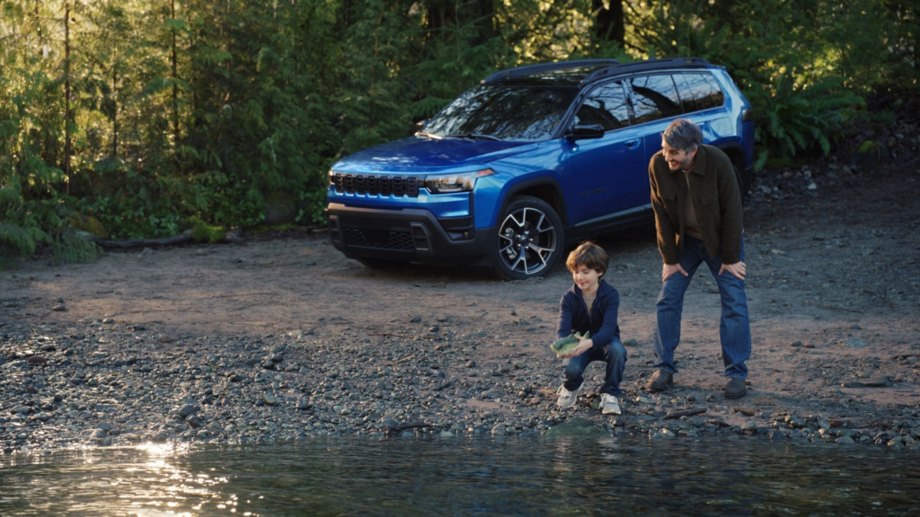 all new 2026 jeep® cherokee hybrid takes big mouth billy bass to the river in new comedic online commercial