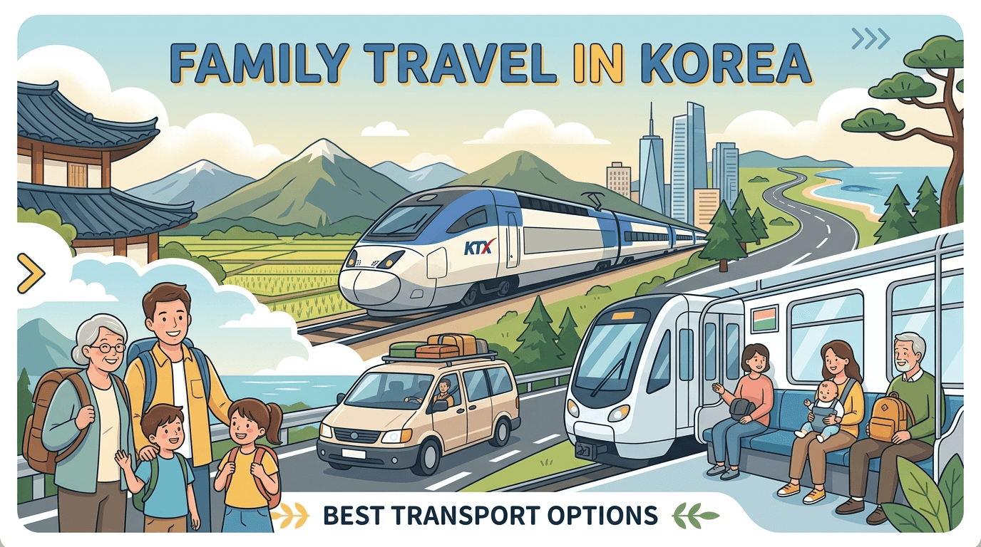 Best Korea Family Travel Transport