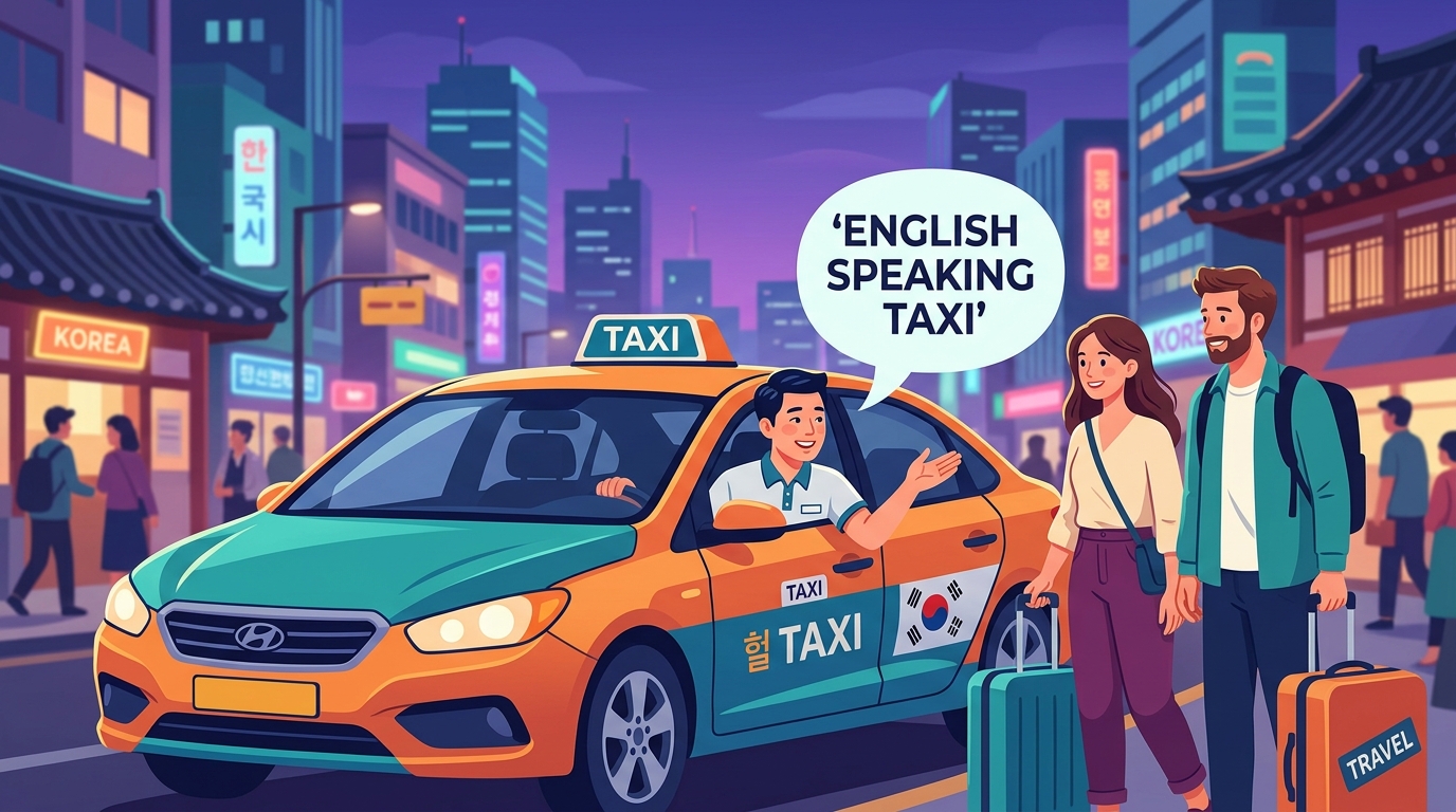English Speaking Taxi Services in Korea