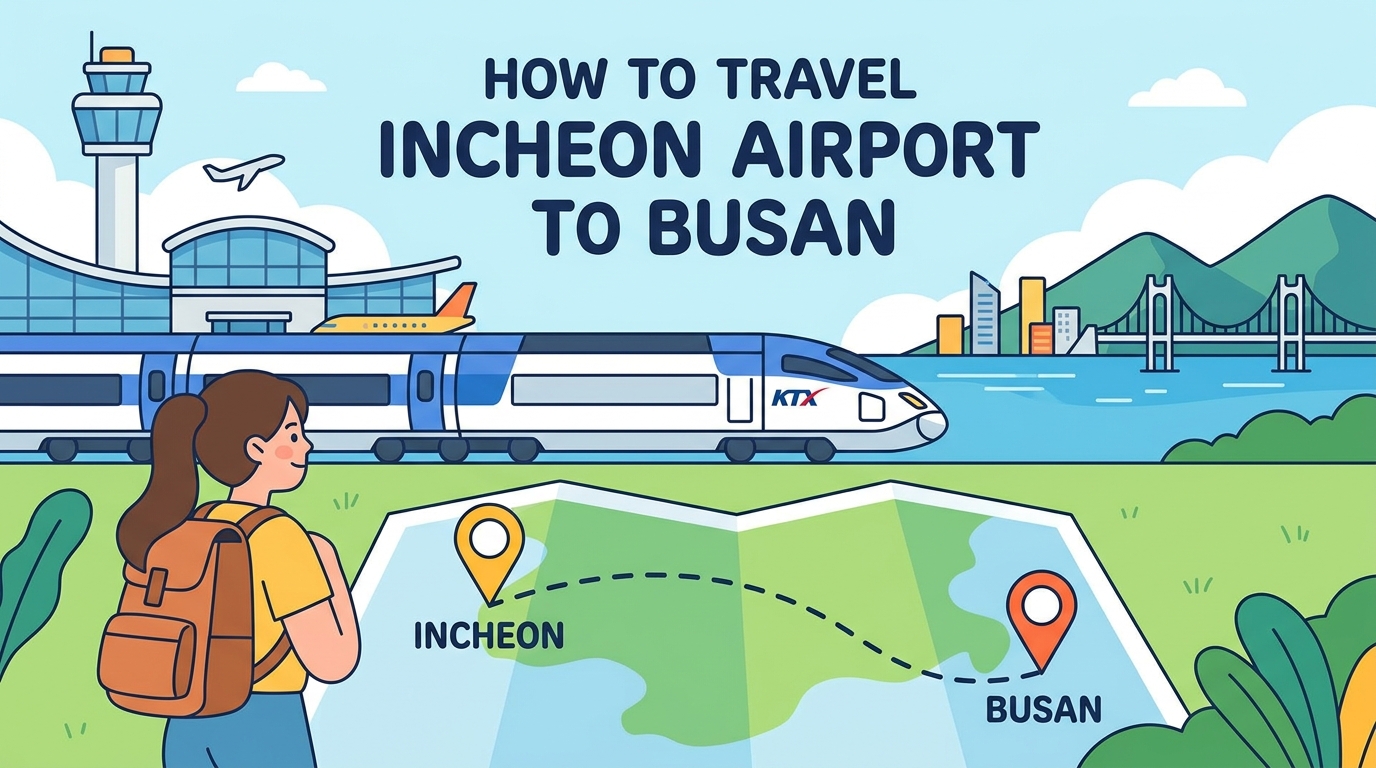 How to Travel from Incheon Airport to Busan: A Complete Transit Guide