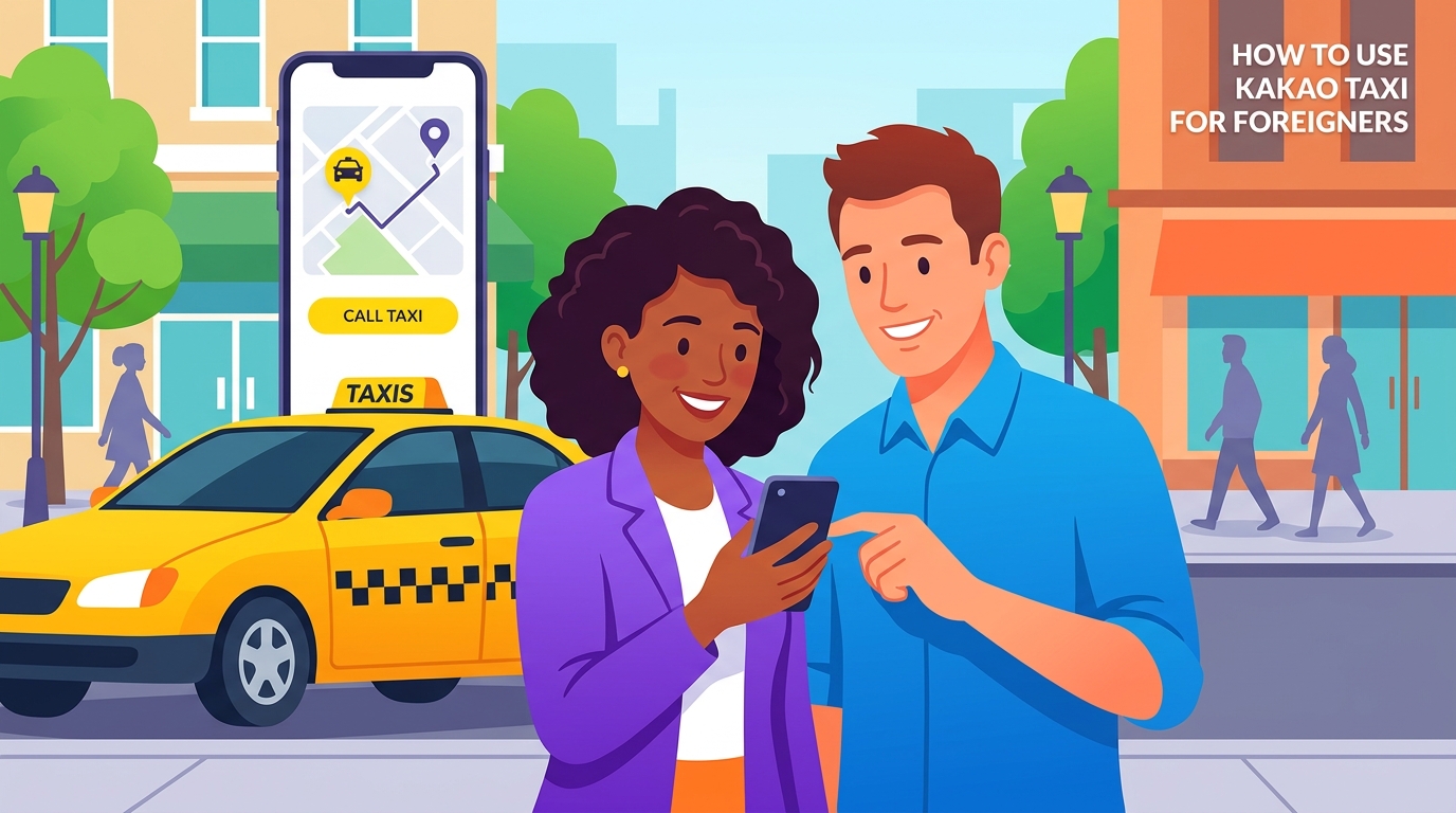 How to Use Kakao Taxi for Foreigners
