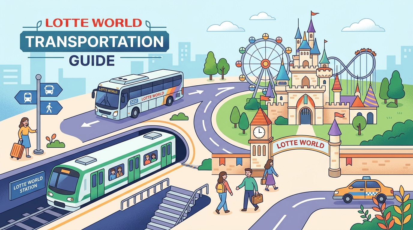 Lotte World Transportation Guide